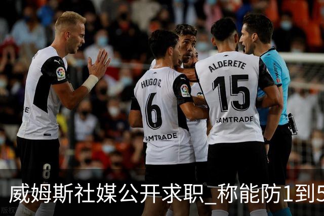 威姆斯社媒公开求职 称能防1到5号位