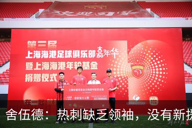 舍伍德：热刺缺乏领袖，没有新援让人印象深刻